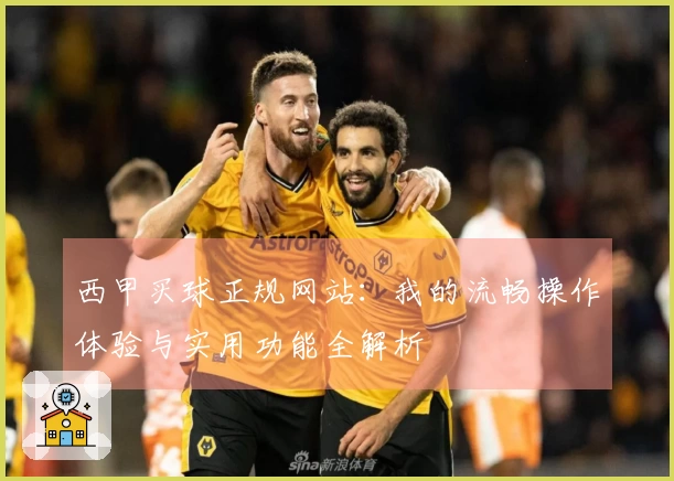西甲买球正规网站：我的流畅操作体验与实用功能全解析